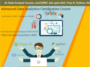 Job Oriented Data Analyst Course in Delhi, 110007.