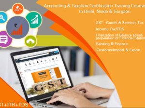 Best GST Practical Course in Delhi, 110088,12th an