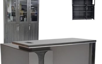 Table de bureau plus armoire complet M7