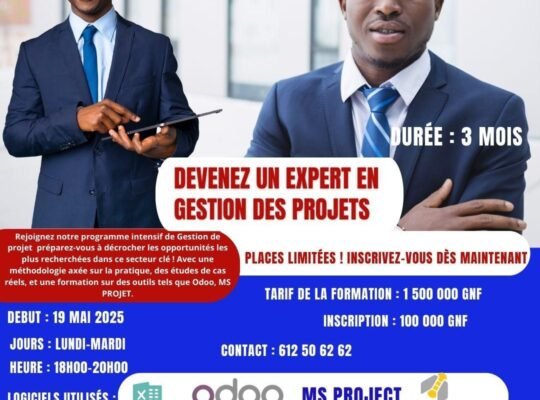 Devenez expert en gestion des projets