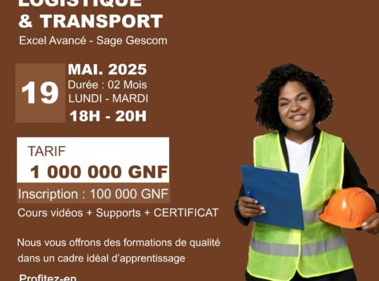 Formation en Logistique et transport