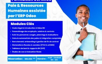 FORMATION PAIE ET RH ASSISTEE PAR L’ERP ODOO