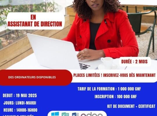 Formation en assistanat de direction