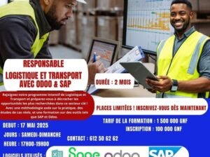 Formation pratique en responsable logistique