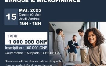Caissière Banque et Microfinance